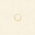 Gold Plated Closed Twisted Ring - 10mm - Packs