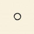Black Plated Open Jump Ring - 6mm - Packs