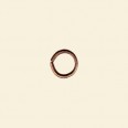 Antique Copper Plated Open Jump Ring - 6mm - Packs