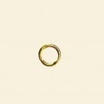 Gold Plated Open Jump Ring - 6mm - Packs