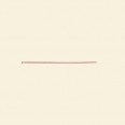 Antique Copper Plated Thin Headpin (Soft) - 50mm - Pack of 100
