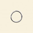 Silver Plated Open Jump Ring - 12.5mm - Packs