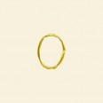 Gold Plated Oval Open Jump Ring - 12mm x 9mm - Packs