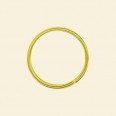 Gold Plated Open Jump Ring - 18mm - Packs