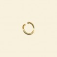 Gold Plated Open Jump Ring - 8mm - Packs