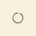 Antique Gold Plated Open Jump Ring - 10mm - Packs