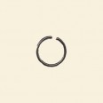 Black Plated Open Jump Ring - 10mm - Packs