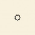 Antique Silver Plated Closed Ring - 6mm - Packs