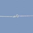 Sterling Silver Light Curb Chain - 16" Long