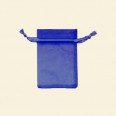 Small Blue Organza Pouches
