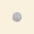 Silver Plated Metallised Beads - 10mm - Pack of 10