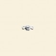 Silver Plated Bars - 5mm x 3mm - Pack of 10 