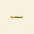 Gold Plated Bars - 15mm - Pack of 10 