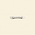 Silver Plated Bars - 15mm - Pack of 10 
