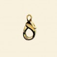 Gold Plated Trigger Clasp - 15mm 