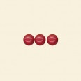 Red Dyed Jade Round Beads - 6mm - 16" String 