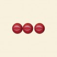 Red Dyed Jade Round Beads - 8mm - 16" String 