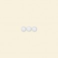 White Dyed Jade Round Beads - 4mm - 16" String 