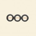 Haematite Ring Bead - 12mm - 16" String