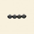 Haematite Faceted Bead - 8mm - 16" String