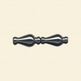Haematite Vase Bead - 8mm x 16mm - 16" String