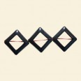 Haematite Square Bead - 12mm - 16" String