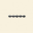 Haematite Olive Bead - 4mm x 6mm - 16" String