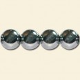 Haematite Silver Tone Bead String - 10mm 
