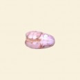 Pink Millefiori Glass Drop Beads - 14mm x 10mm 