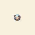 Blue Glass Venetian Style Round Bead - 6mm - Pack of 10 