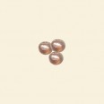Topaz Lustred Glass Round - 4mm Beads - Pack of 10