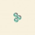 Mint Lustred Glass Round Beads - 4mm - Pack of 10 