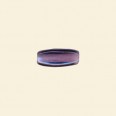 Purple Glass Lustre Beads - 13mm x 9mm - Pack of 10 