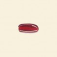 Red Glass Lustre Beads - 13mm x 9mm - Pack of 10 