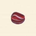 Red Glass Lustre Nuggets - 15mm x 10mm - Pack of 10 