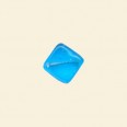 Aqua Glass Lustre Cube Beads - 8mm - Pack of 10 