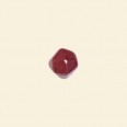 Red Glass Lustre Irregular Faceted Beads - 8mm - Pack of 10 