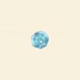 Aqua Glass Lustre Irregular Faceted Beads - 8mm - Pack of 10 