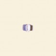 Lavender Drum Lustred Glass Beads - 7mm x 5mm - Pack of 10