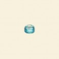 Aqua Drum Lustred Glass Beads - 7mm x 5mm - Pack of 10