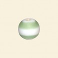 Green Matt Glass Round Beads - 12mm