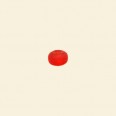 Red Drum Matt Glass Beads - 5mm x 3mm - Pack of 100  