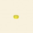 Yellow Drum Matt Glass Beads - 5mm x 3mm - Pack of 100  
