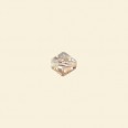 Crystal Plain Machine Cut Glass Bicones - 6mm x 6mm - 16" String