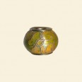 Pandora Style Yellow Cloisonne Bead - 12mm 