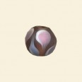 Pink Frosted Glass Round Beads - 12mm - Pack of 10 