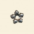 Pewter Effect Antique Look Closed Ring - 12mm - Pack of 10