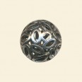 Pewter Effect Antique Look Bead - 18mm 