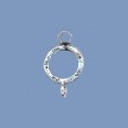 Thai Silver Dropper - 20mm x 10mm 