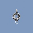 Thai Silver Dropper - 15mm x 8mm 
